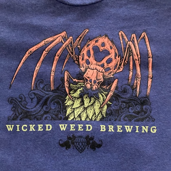Wicked Weed Brewing Tshirt, size XS - Picture 2 of 4